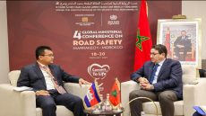 عبد الصمد قيوح يستقبل نظيره الكمبودي لبحث سبل التعاون في النقل واللوجستيك