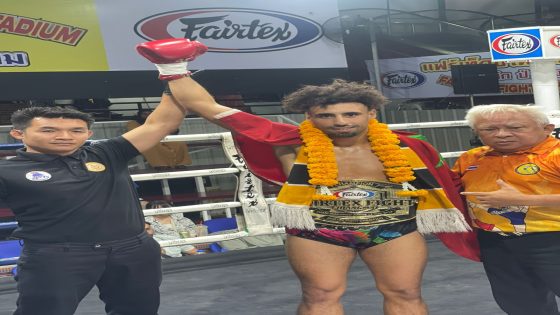 ضربة قاضية تكتب المجد.. محمد أمين تجاني يُتوج ببطولة العالم “لومبيني