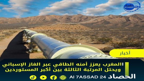 المغرب يعزز أمنه الطاقي عبر الغاز الإسباني ويحتل المرتبة الثالثة بين أكبر المستوردين