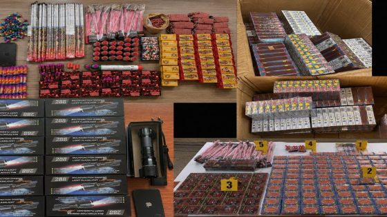 عمليات أمنية متزامنة تحبط ترويج أزيد من 36 ألف وحدة من المفرقعات وتطيح بخمسة مشتبه فيهم بعدة مدن