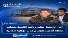 سوس ماسة.. الوالي أمزازي يطالب مجلس عمالة أكادير إداوتنان باستكمال ملف المقر وإعداد برنامج التنمية.