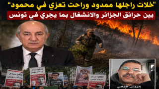 “خلات راجلها ممدود وراحت تعزي في محمود”… بين حرائق الجزائر والانشغال بما يجري في تونس