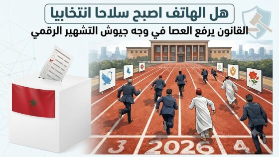 هل الهاتف اصبح سلاحاً انتخابياً القانون يرفع العصا في وجه جيوش التشهير الرقمي.