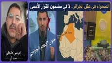 الصحراء في عقل الجزائر.. لا في مضمون القرار الأممي