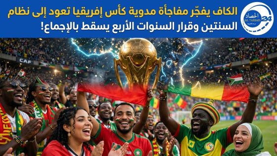 الكاف يفجّر مفاجأة مدوية كأس إفريقيا تعود إلى نظام السنتين وقرار السنوات الأربع يسقط بالإجماع!